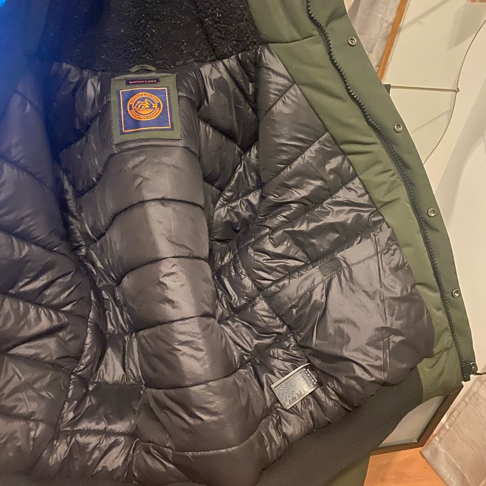 Superdry bomber coat